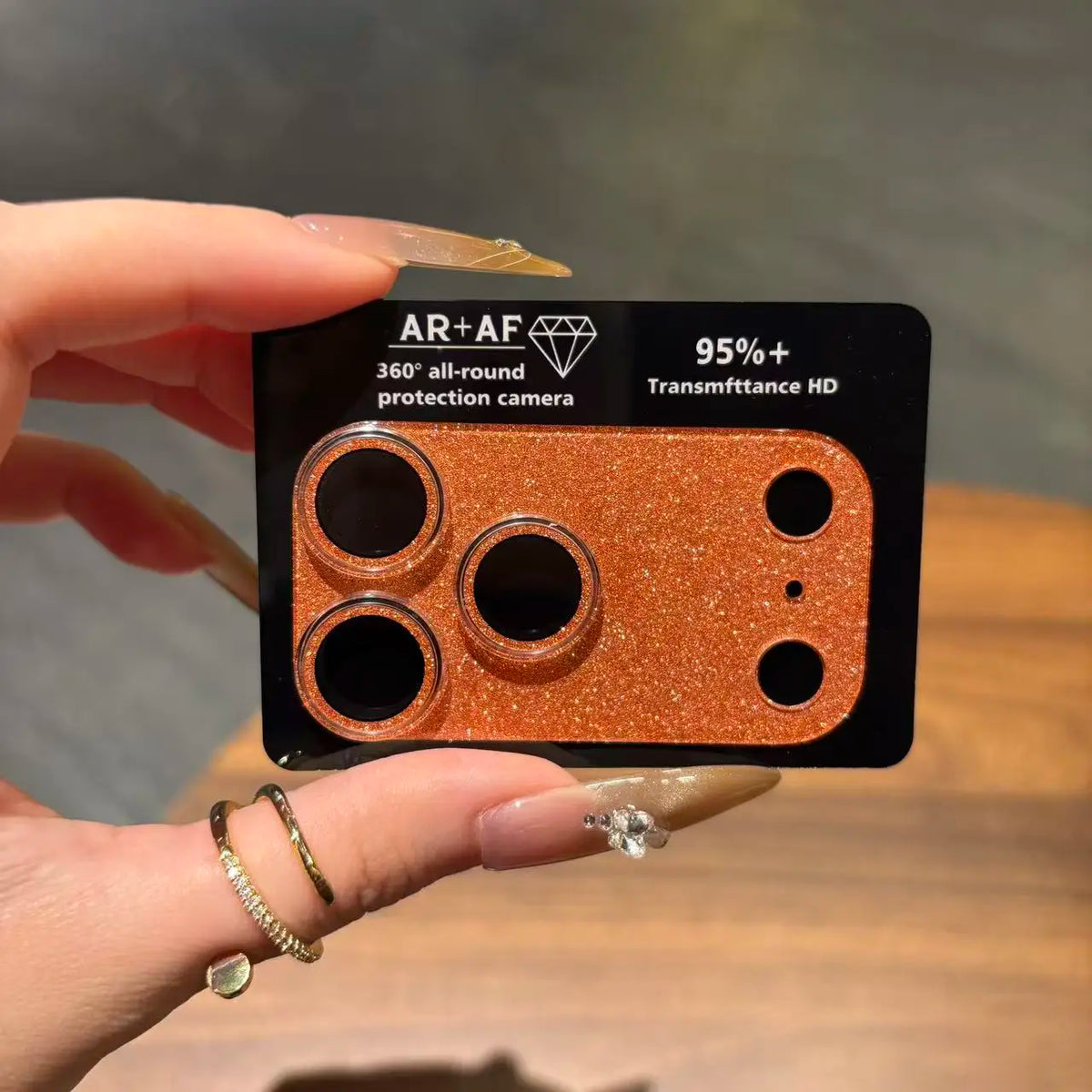 Glitter iPhone Camera Lens Protector