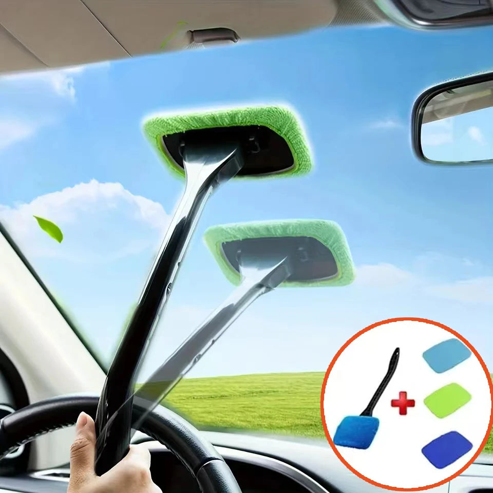 Car Window Cleaner Brush Kit Windshield Cleaning