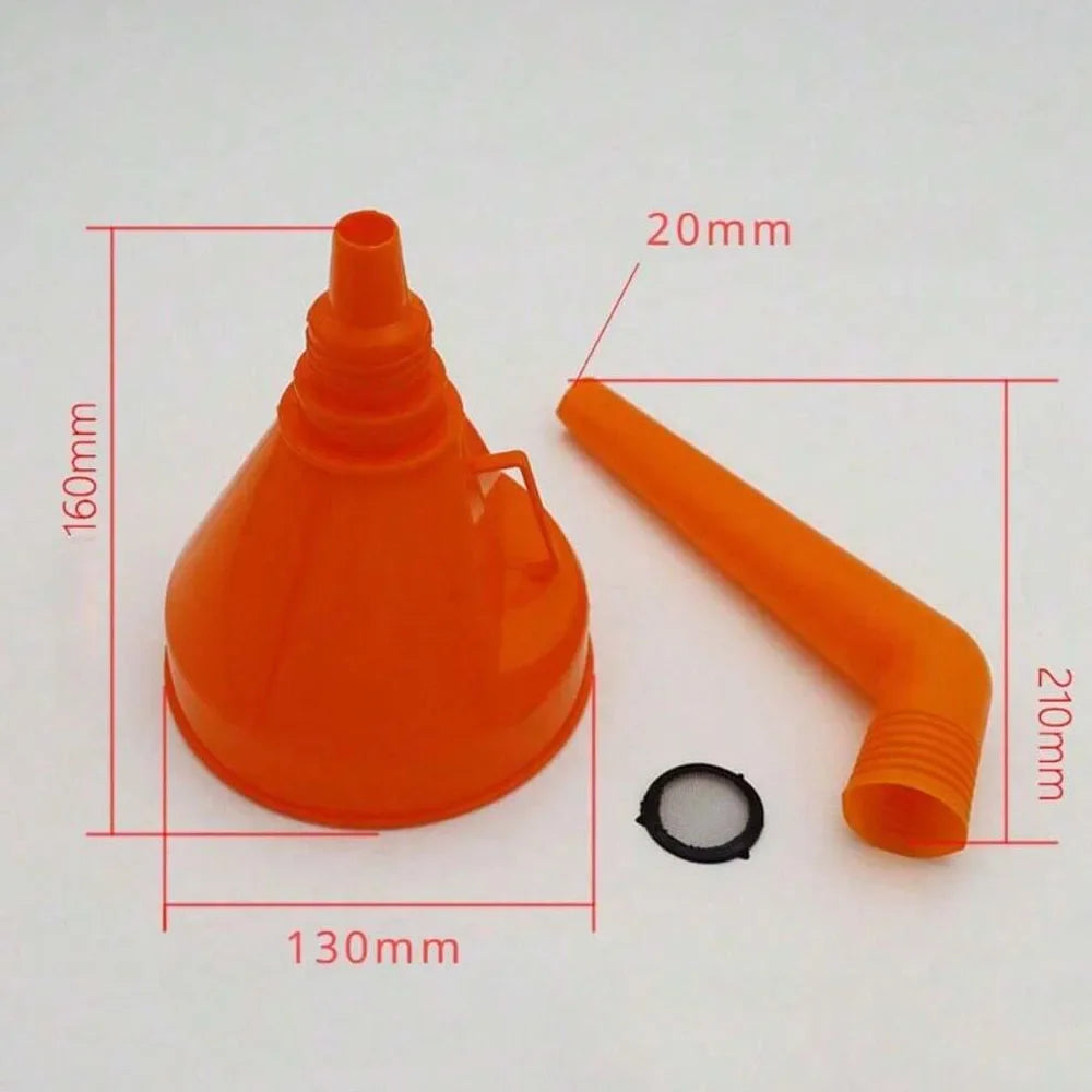 Refueling Funnel with Filter Motorcycle Refuel