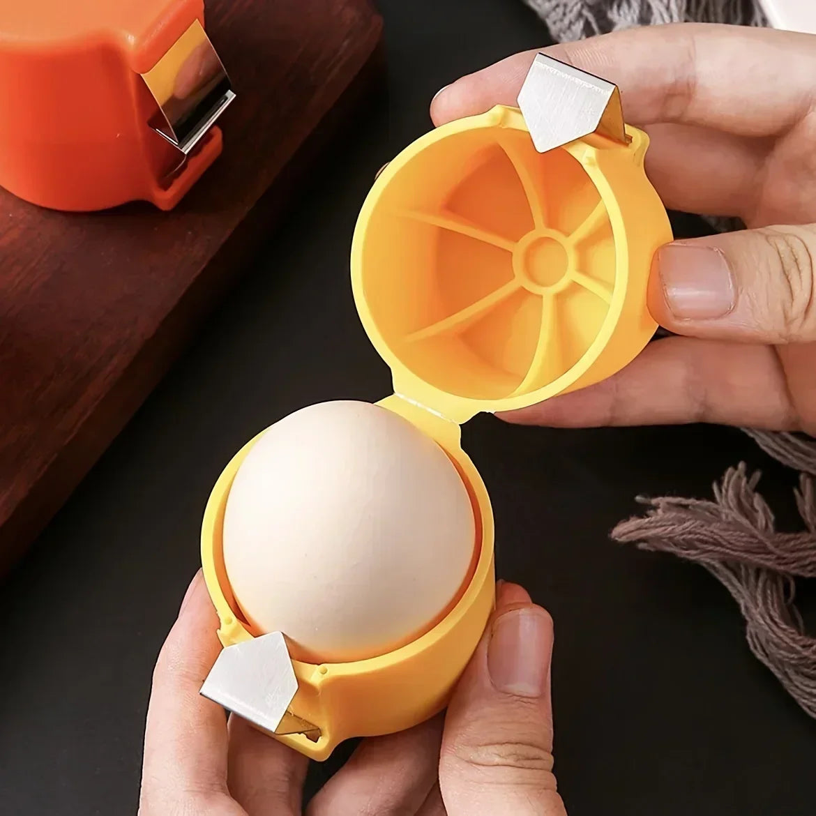 Egg Shell Opener Press Egg Shell Separator