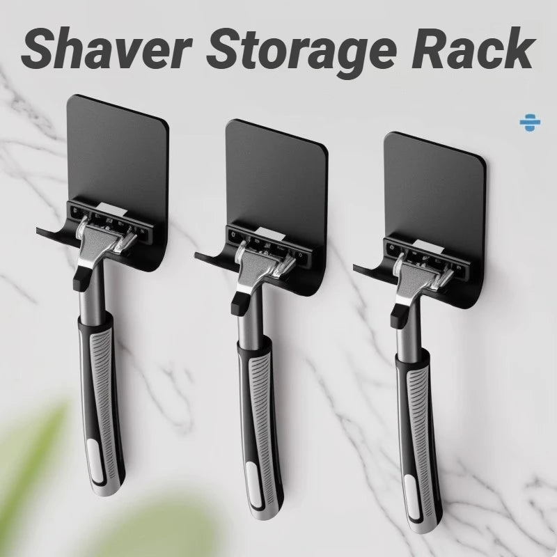 Storage Rack Hook Organizer Razor Shaver Stand