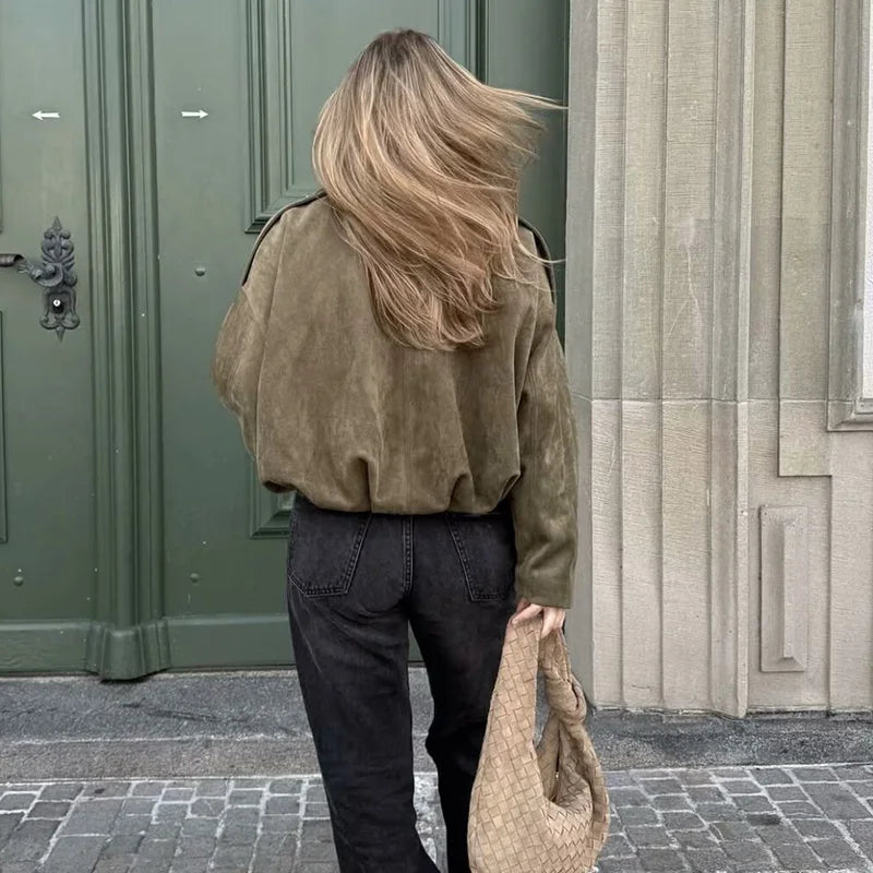 Women's Autumn Jacket Fashion Bomber Jackets Coats