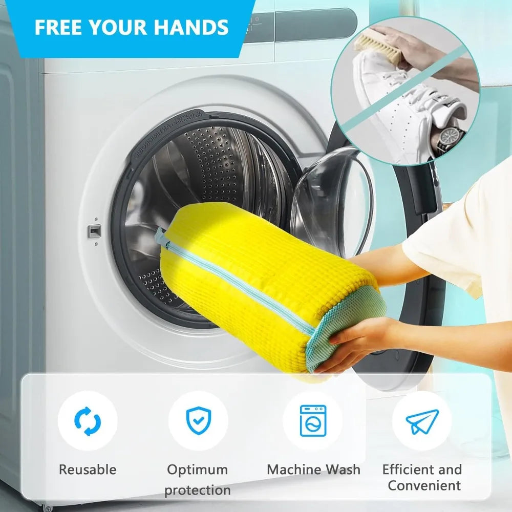 Durable Shoe Washing Machine Bag for All Shoe