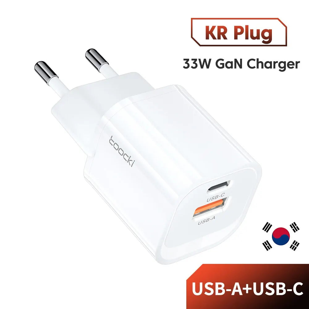 Toocki GaN USB Type C Charger Portable High Speed