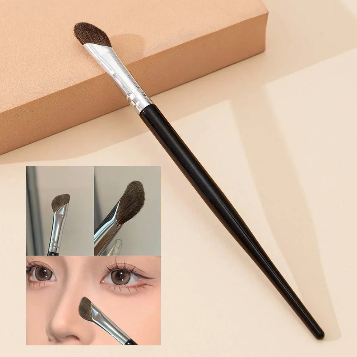 Pinceau maquillage contour visage Ombreur de nez 3D
