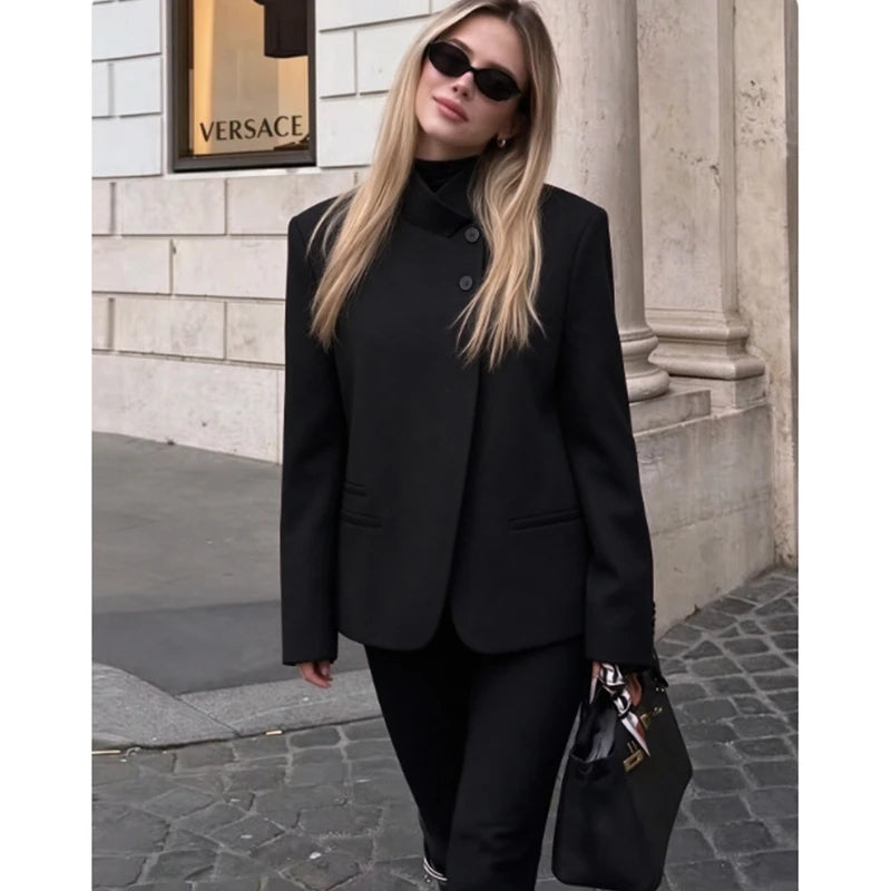 Women's Autumn Blazers Blouse 2026 New Fashion Young