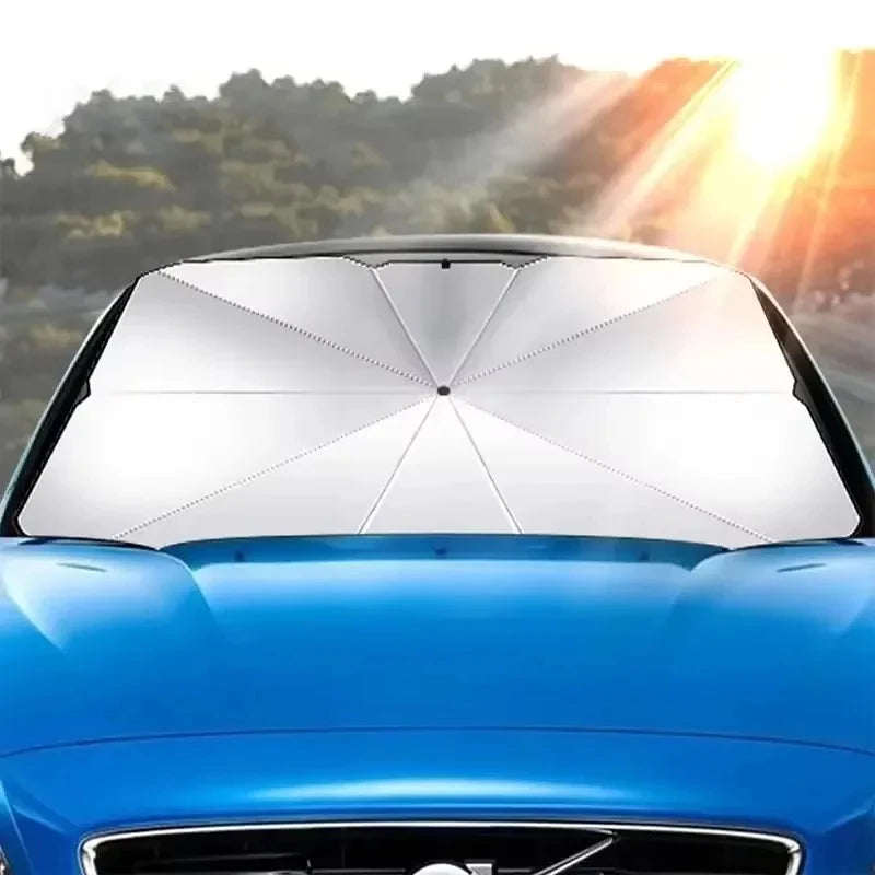 Car Front Windshield Sunshade Umbrella Summer Sun