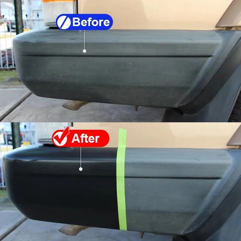 Car Plastic Restorer Black Trim Renewal Long