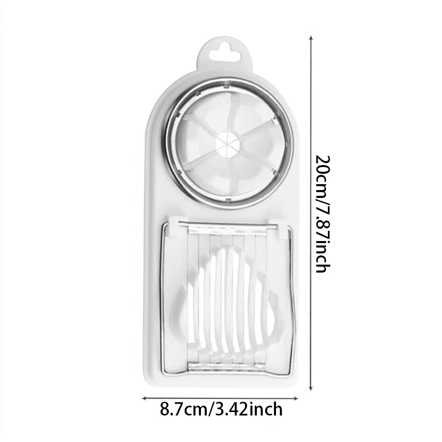 Multifunctional PP Base egg cutter 2 - in - 1