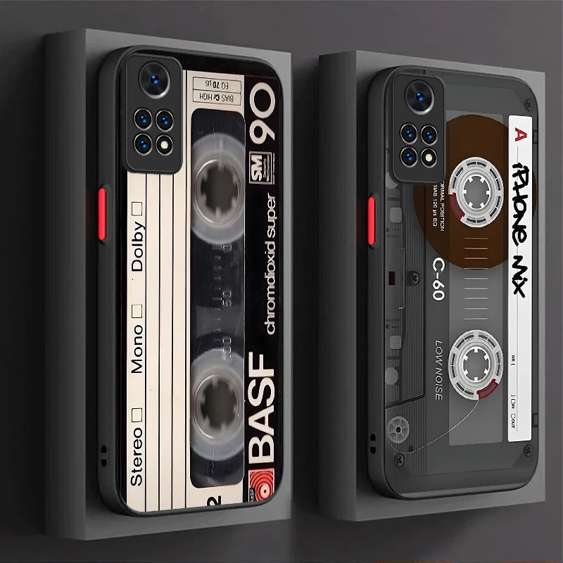 Lucky Tape Pattern Matte Hard Case For Xiaomi