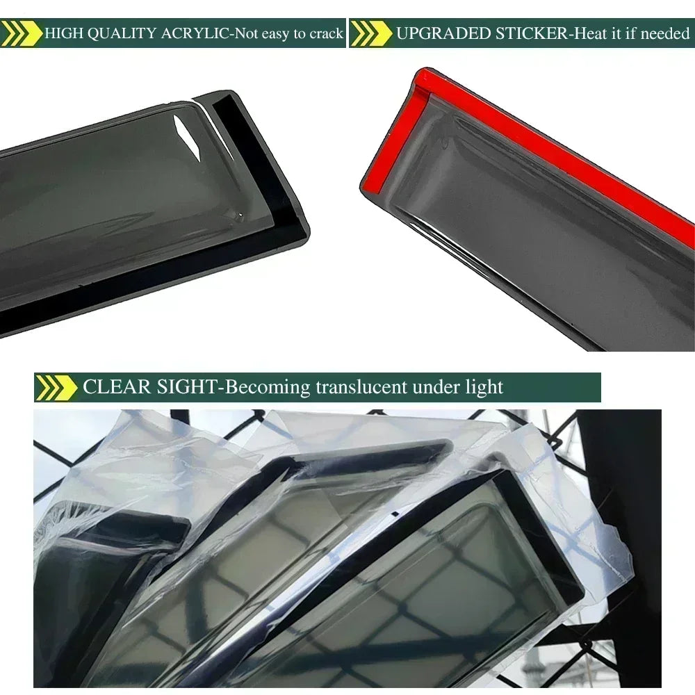 Window Visor for Nissan Pathfinder R51 2005 2006