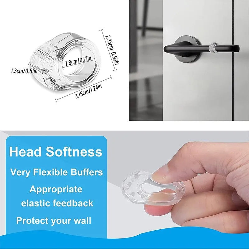Handles Door Stopper Silicone Gel Door Stop