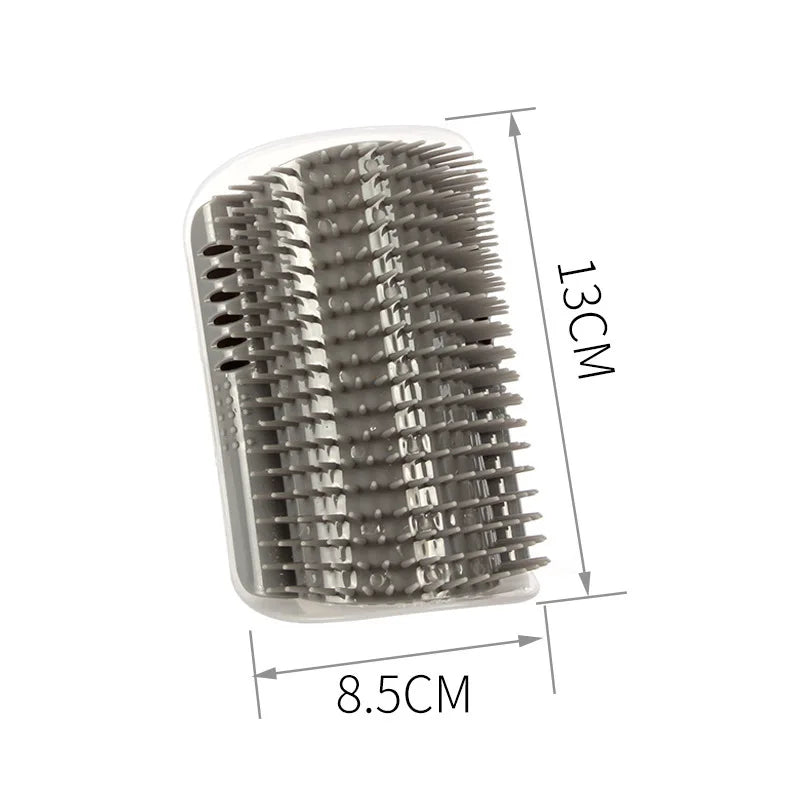 Massage Pet Cat Brush Corner Scrape Hair Removal