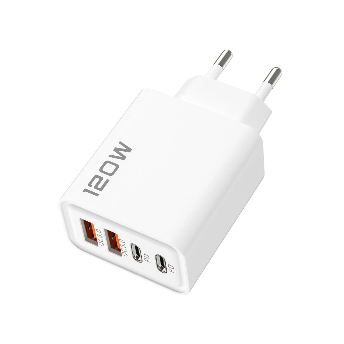 120W 4 - Port USB - C Fast Charger Wall Adapter