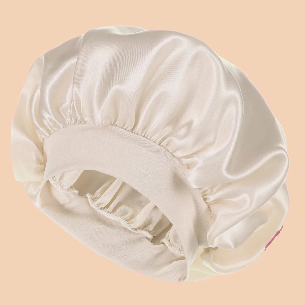 Satin Bonnet Silk Hair Bonnet for Sleeping