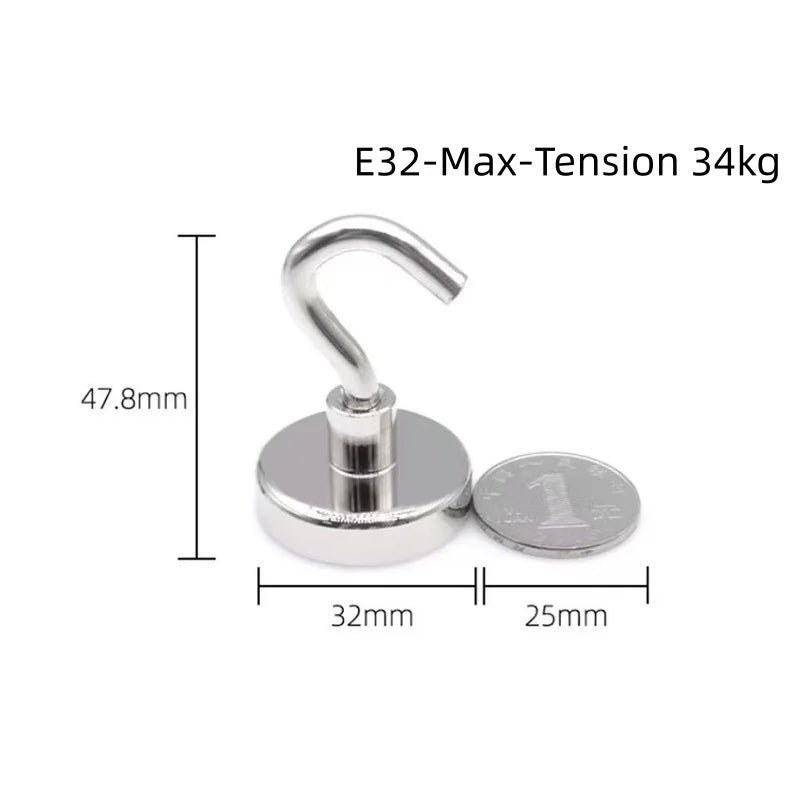 Strong Magnet Hooks Multi - Purpose Storage