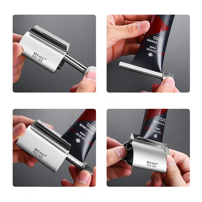 Home Toothpaste Squeezer Stainless Steel