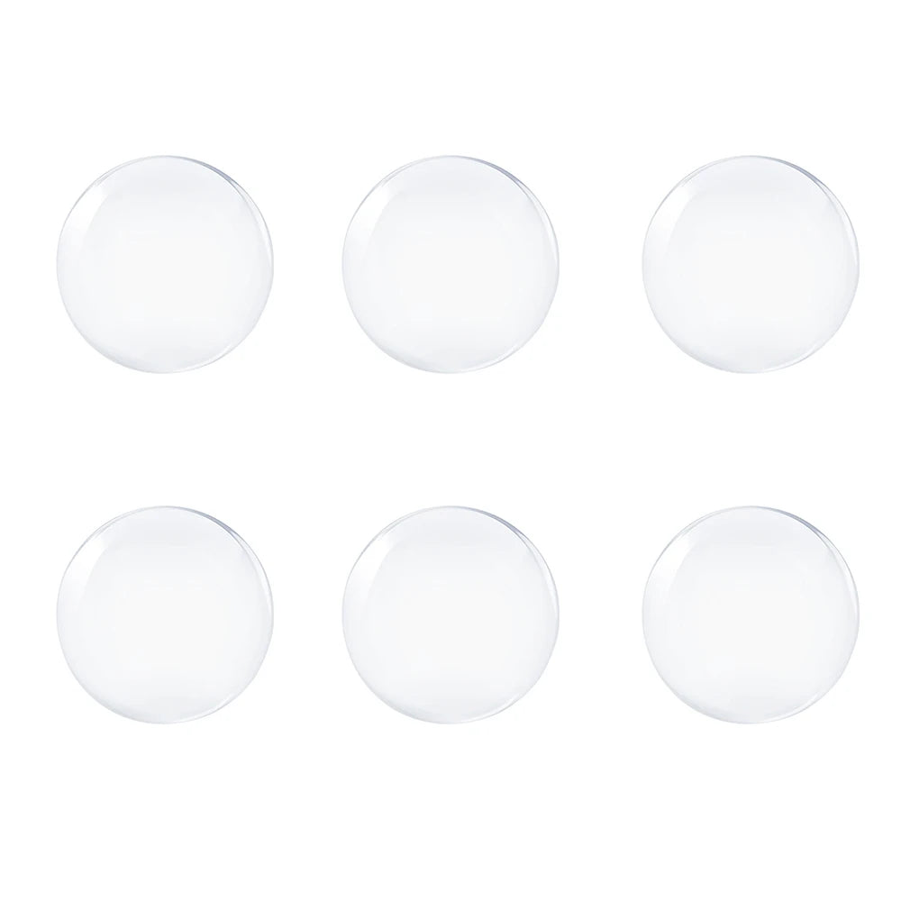 Ronde transparente en silicone souple antidérapante pour porte