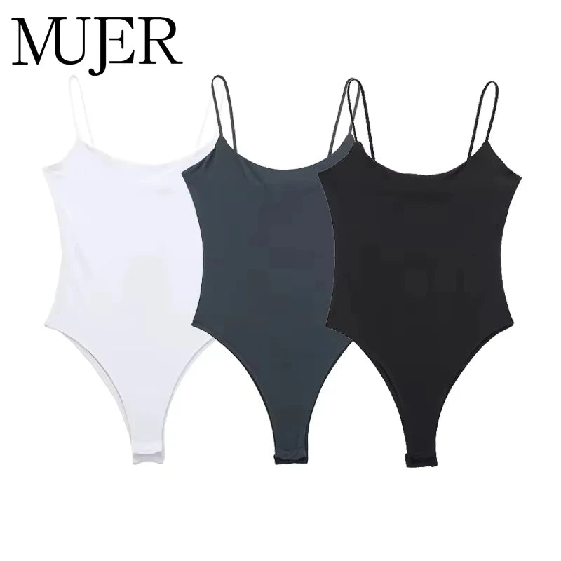 MUJER 2025 Sexy Tight Bodys for Women White Black