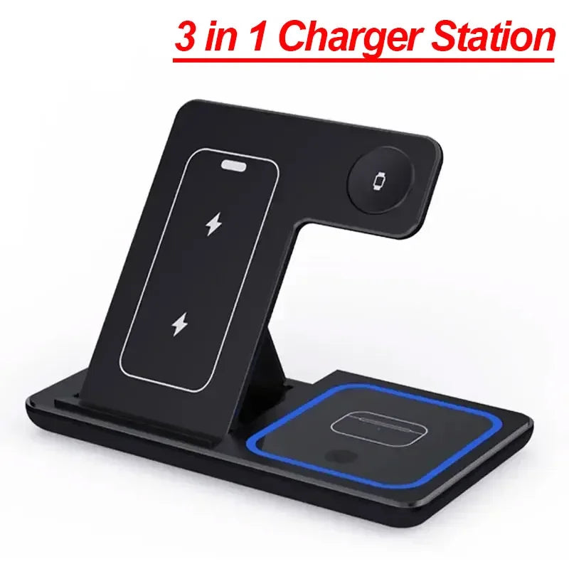3 - in - 1 30W Foldable Wireless Charger
