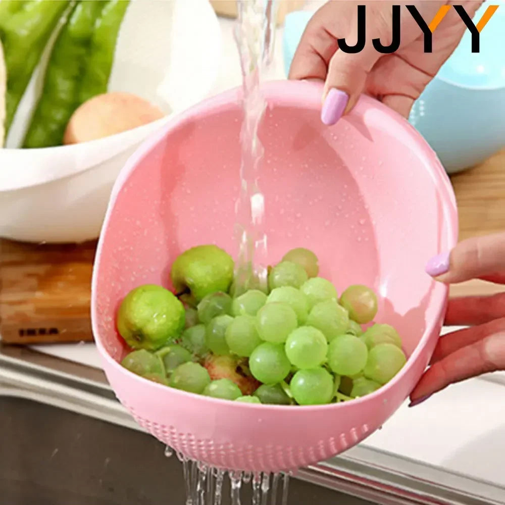Kitchen Sink Drainer Plastic Colander with Handle