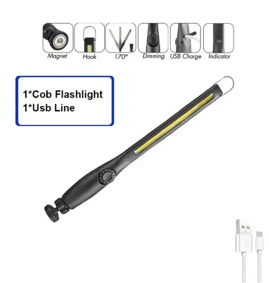 Portable COB Work Lights With Magnetic