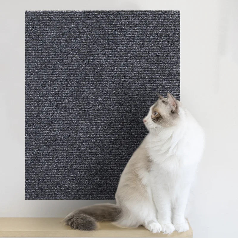 Self - Adhesive Cat Scratching Mat Trimmable Cat