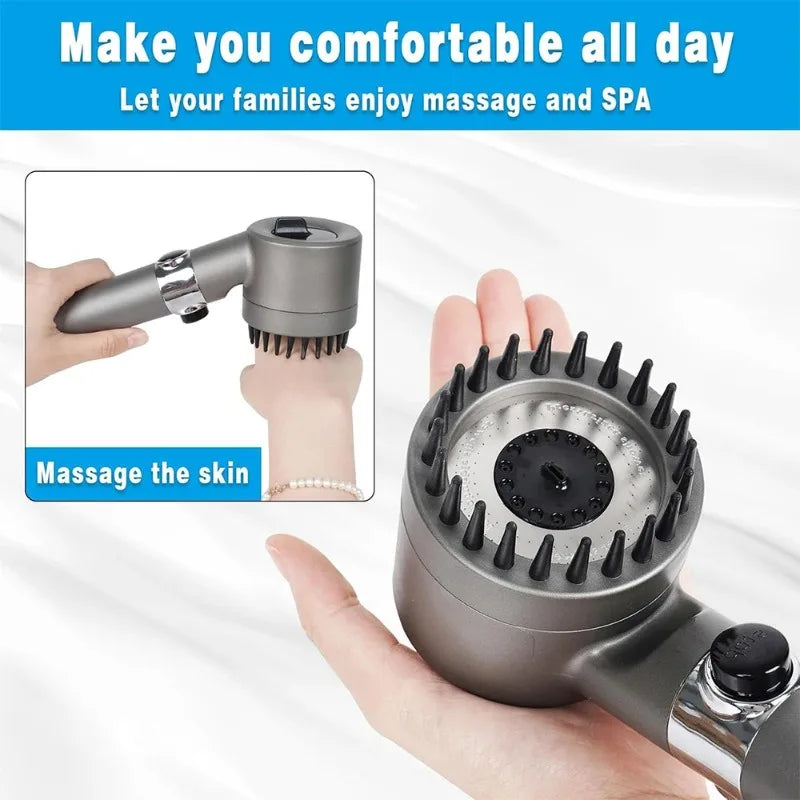Handheld Shower Head with ON/OFF Switch 3 Modes