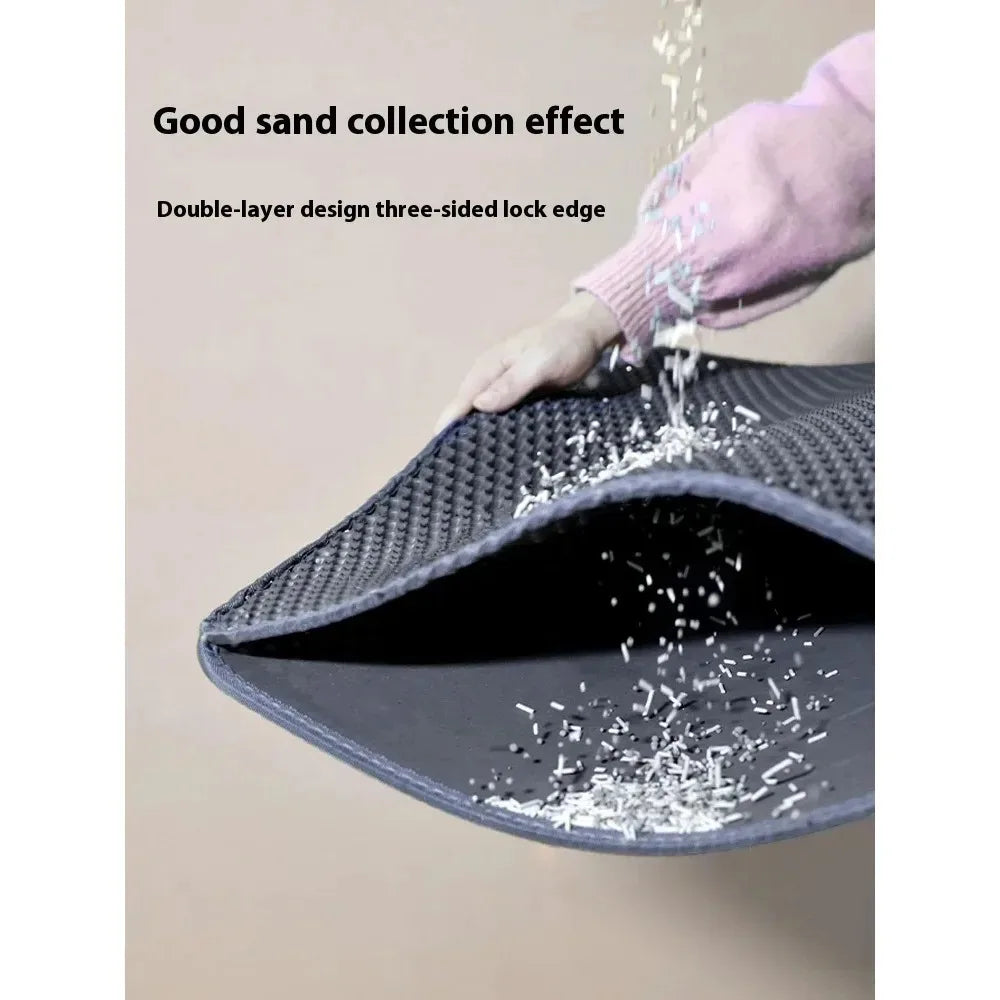 90X60CM Double Layer Waterproof Nonslip Cat