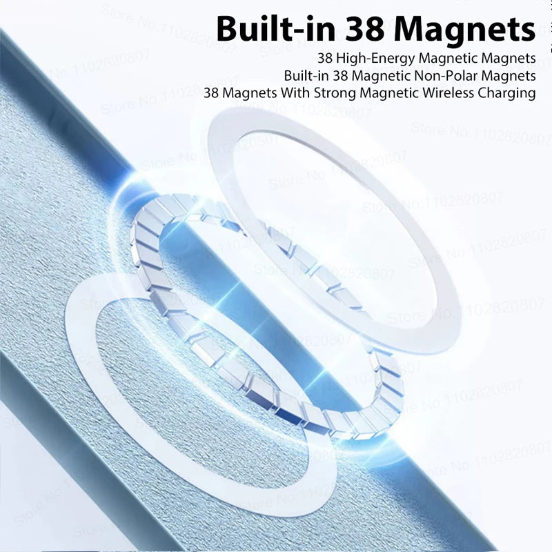 For Magsafe Original Magnetic Cases For iPhone 15