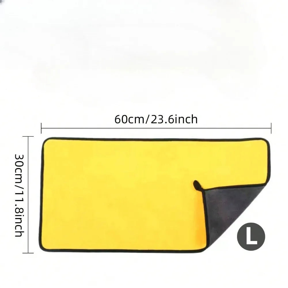 Chiffon de nettoyage microfibre voiture 30x60cm