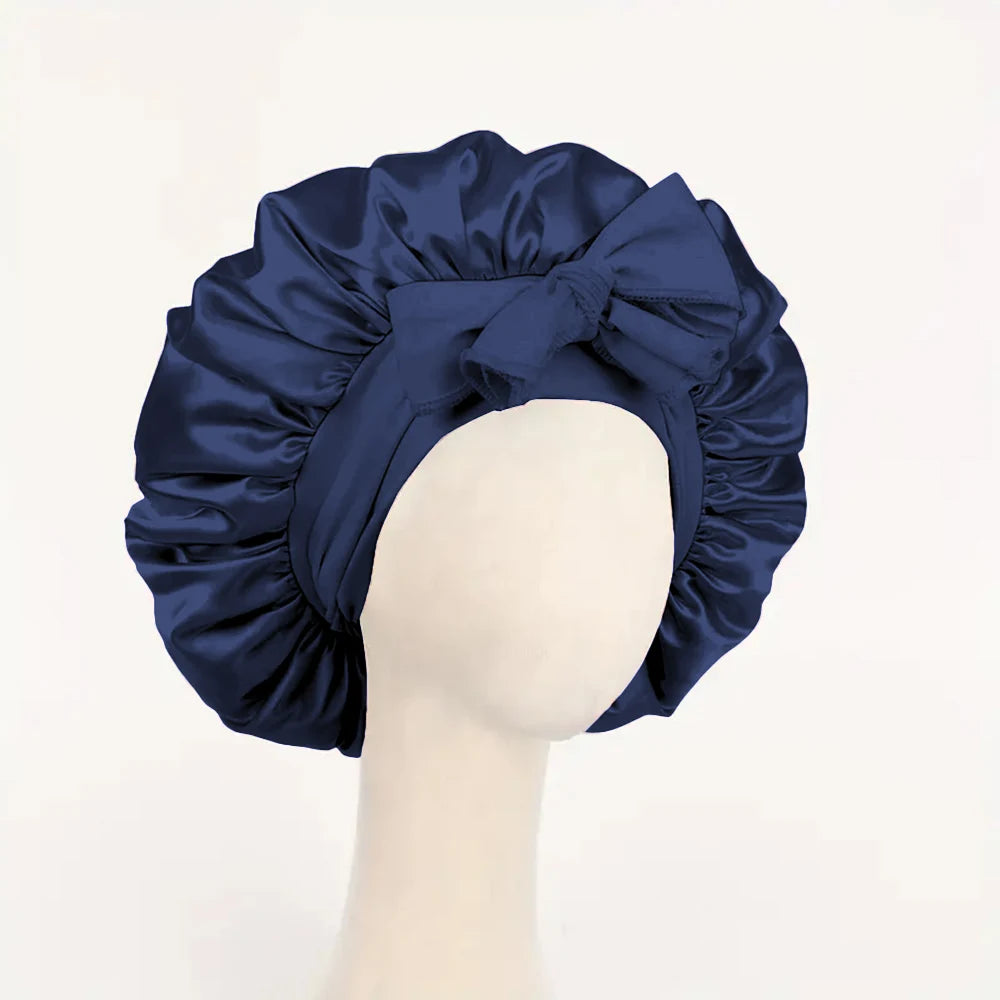 Satin Bonnet Silk Bonnet Adjustable Bonne