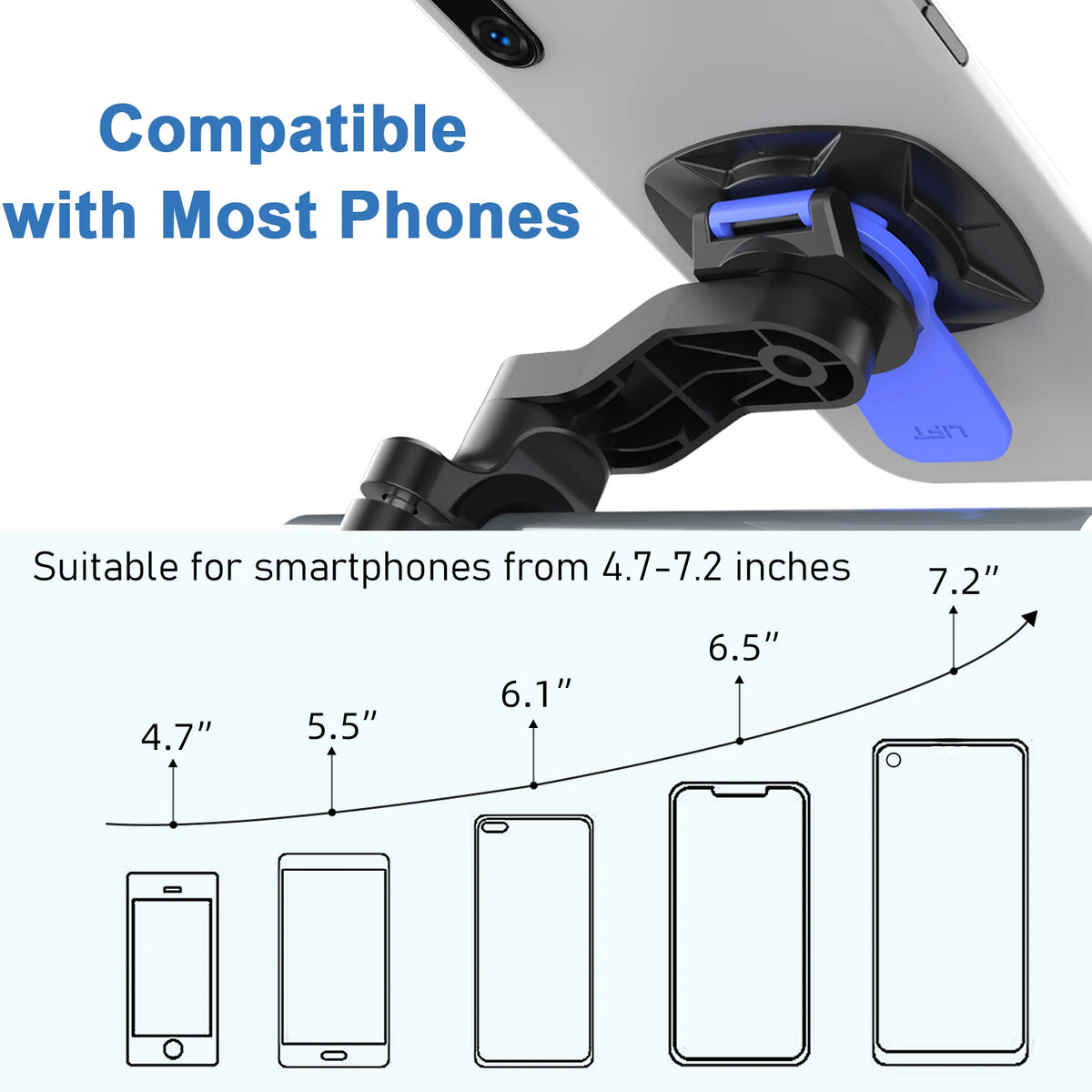 Bicycle & Motorcycle Phone Mount