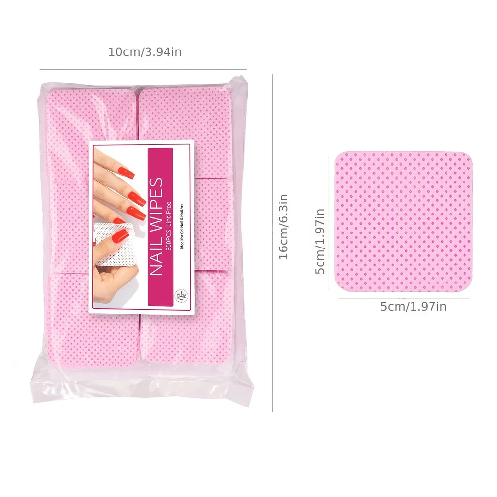 Nail Polish Remover Wipes Nail Cleaning Pads