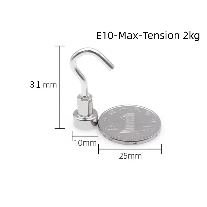 Strong Magnet Hooks Multi - Purpose Storage