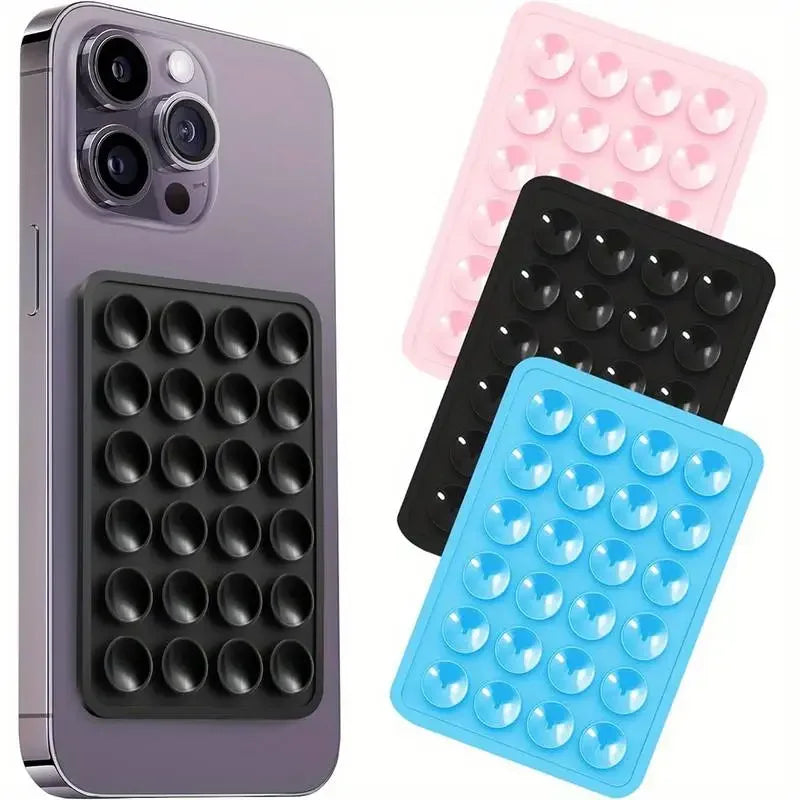 Tapis de support de téléphone multifonctionnel à ventouse en silicone
