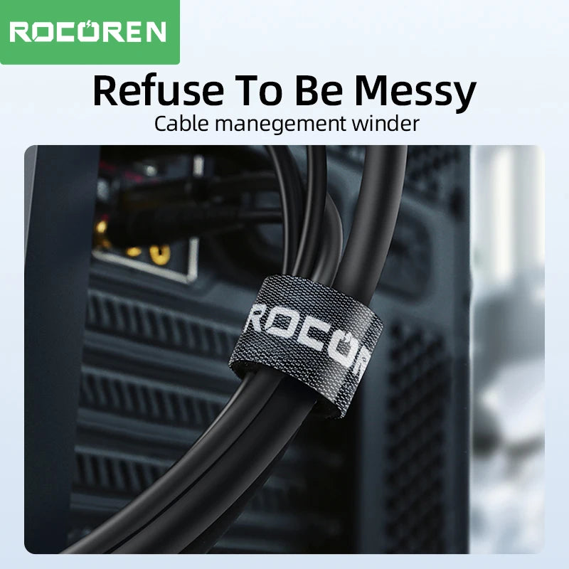 Rocoren Cable Organizer Wire Winder USB Cable