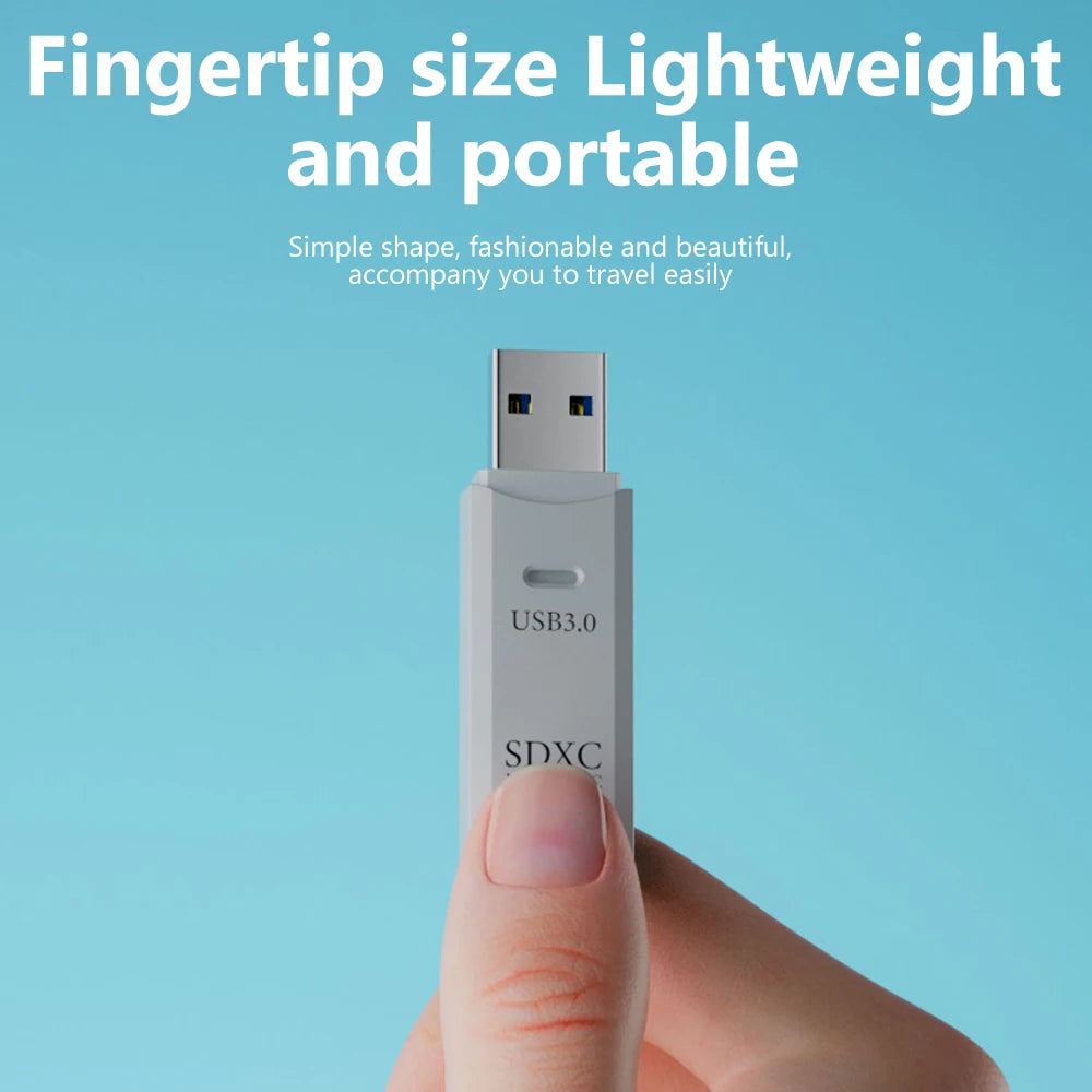 Lecteur de cartes 2-en-1 USB 3.0 Micro TF SD