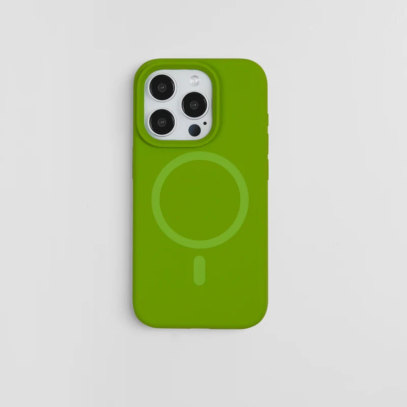 Magnetic Solid Color Liquid Silicone for MagSafe