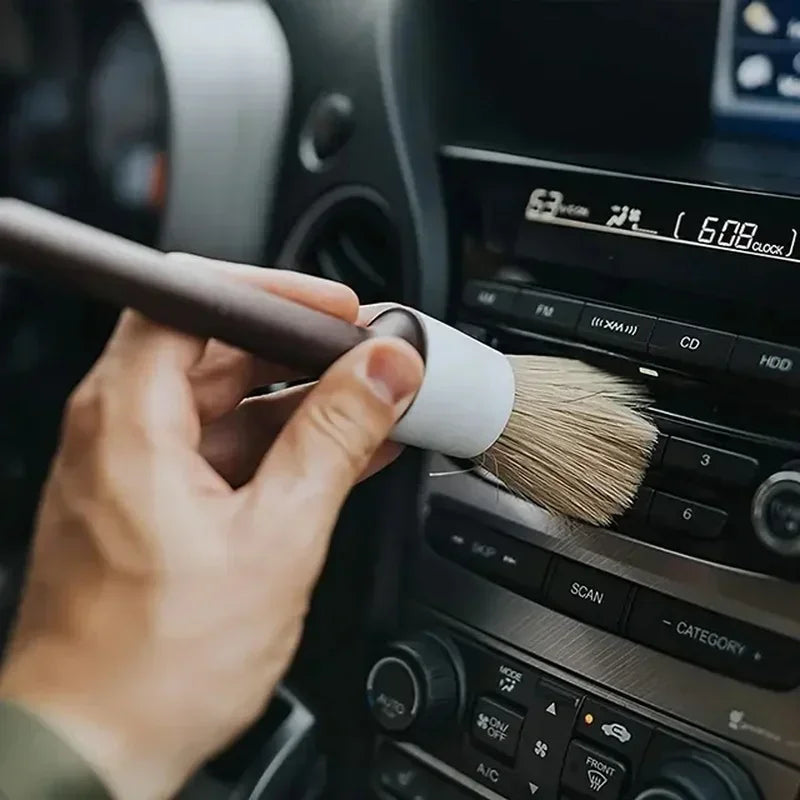 Car Exterior & Interior Detail Brush Boar Hair