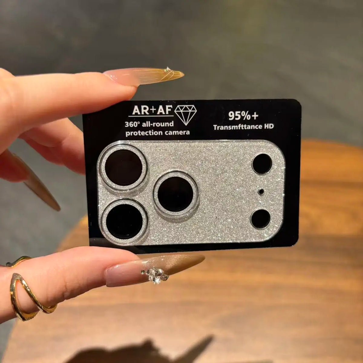 Glitter iPhone Camera Lens Protector