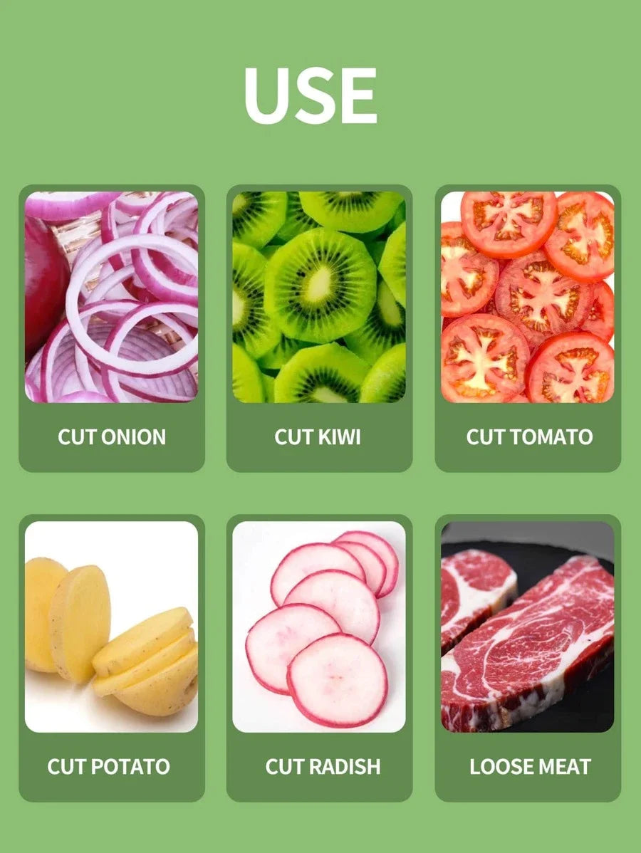 Colorful Onion Slicer & Holder