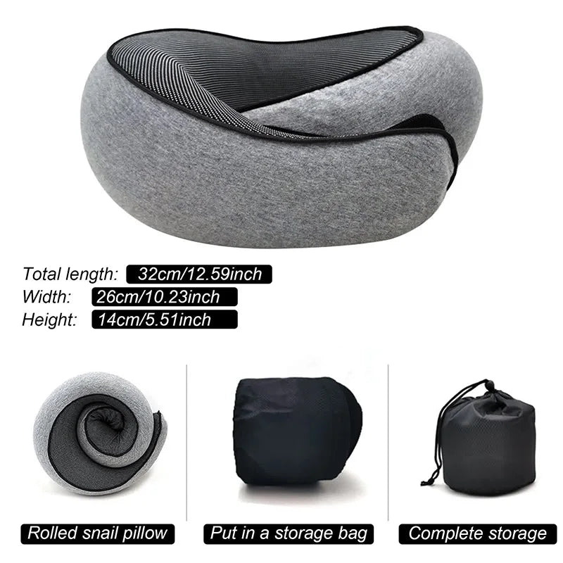 Travel Neck Pillow Memory Foam U - shaped Pillow