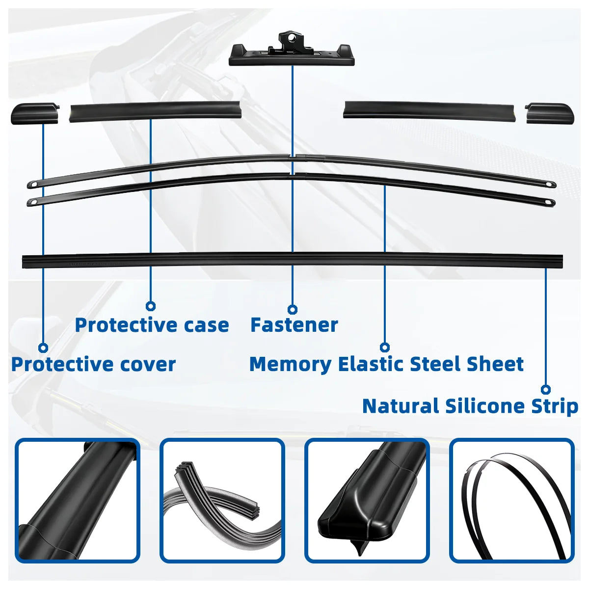 Car Front Glass Wiper for Ford Focus 3