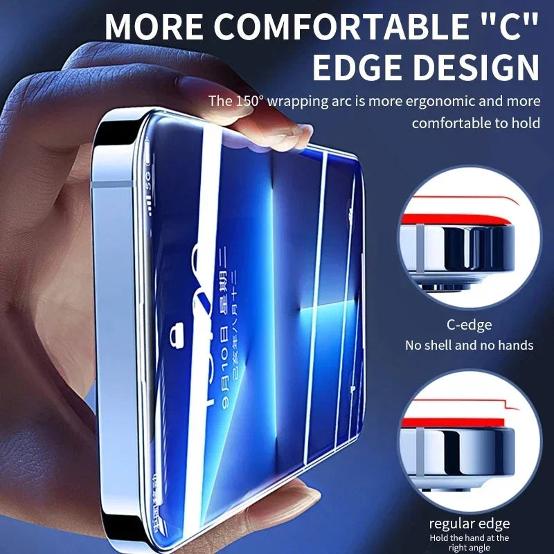 Tempered Glass for iPhone 14 13 12 11 15 Pro