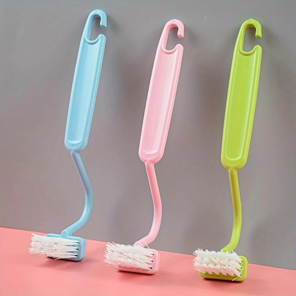 Curved Toilet Brush with Long Handle