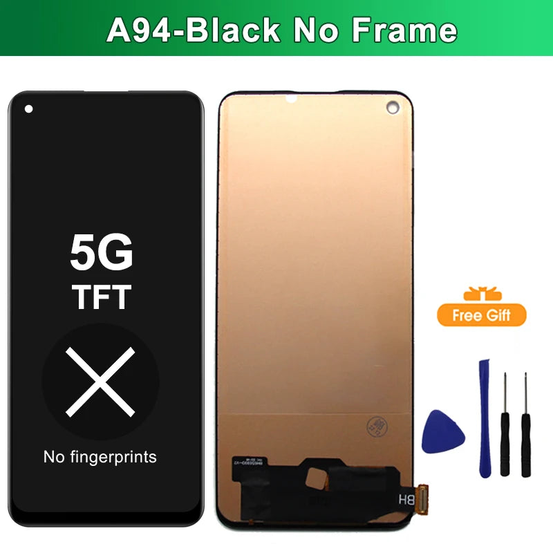 6.43" A94 AMOLED Display For OPPO A94 4G 5G LCD