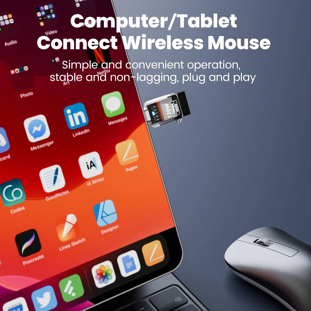 120W USB - C to USB - A OTG Adapter