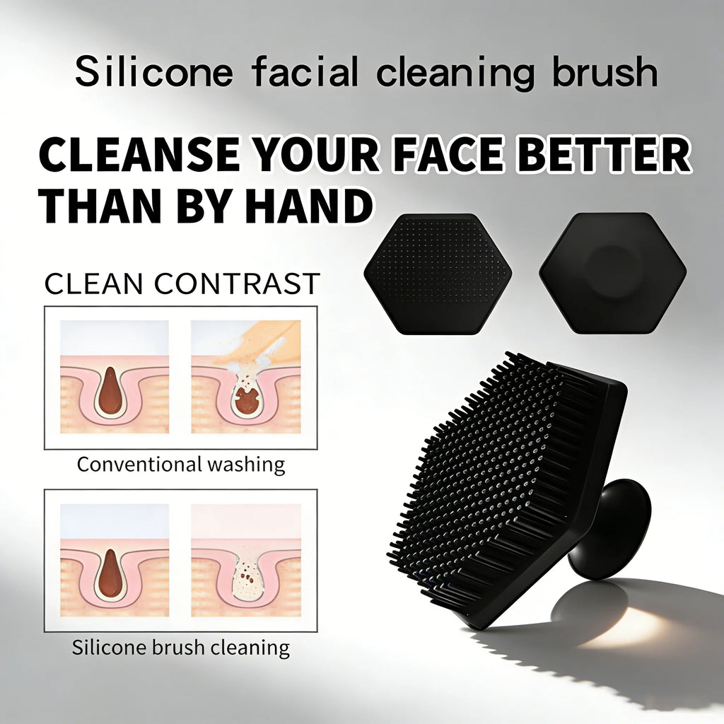Soft Silicone Face Cleaning Brush Remove Makeup