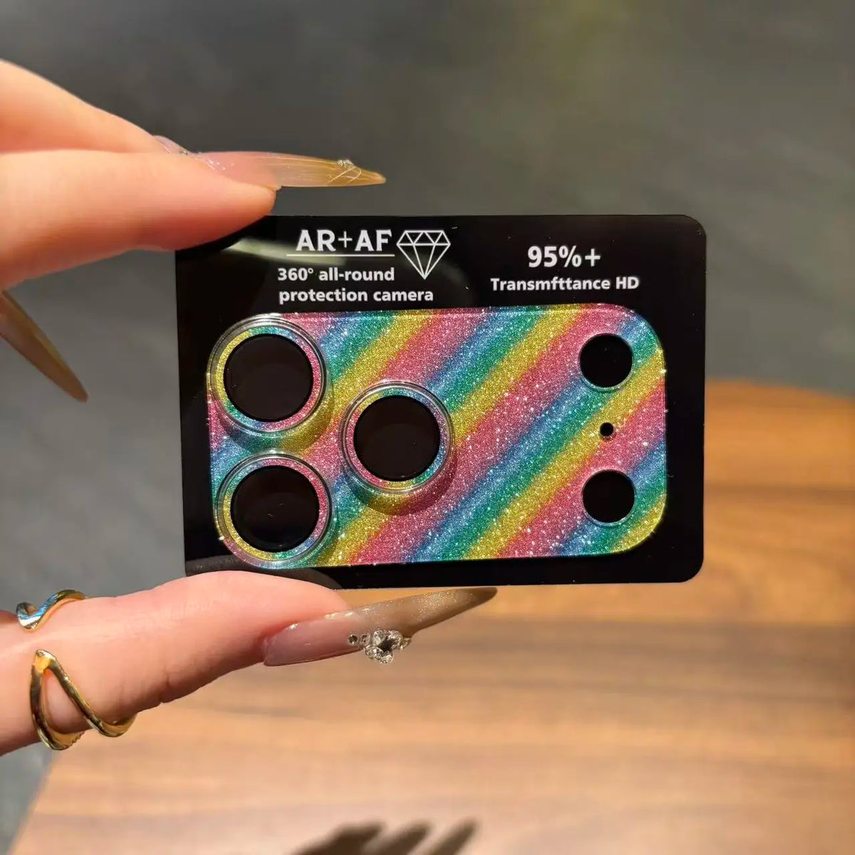 Glitter iPhone Camera Lens Protector